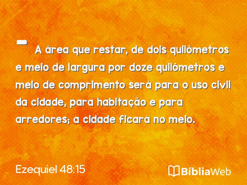 Ezequiel 48:15 em imagem para compartilhar