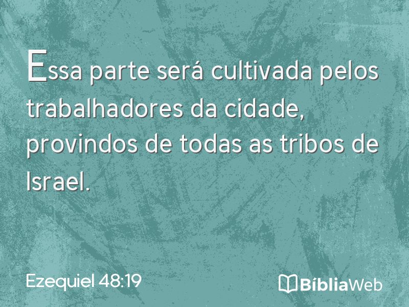 Ezequiel 48:19 em imagem para compartilhar