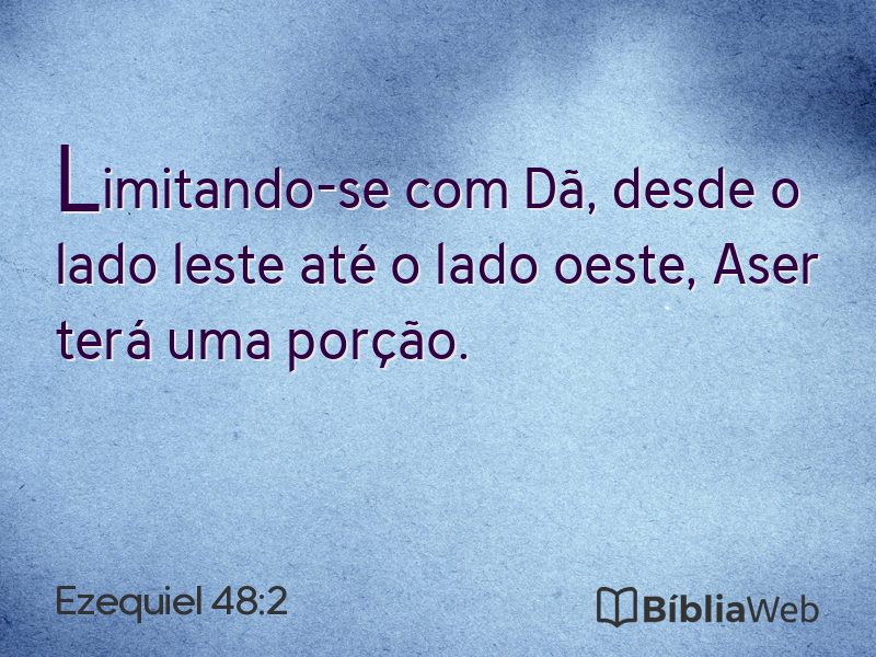 Ezequiel 48:2 em imagem para compartilhar