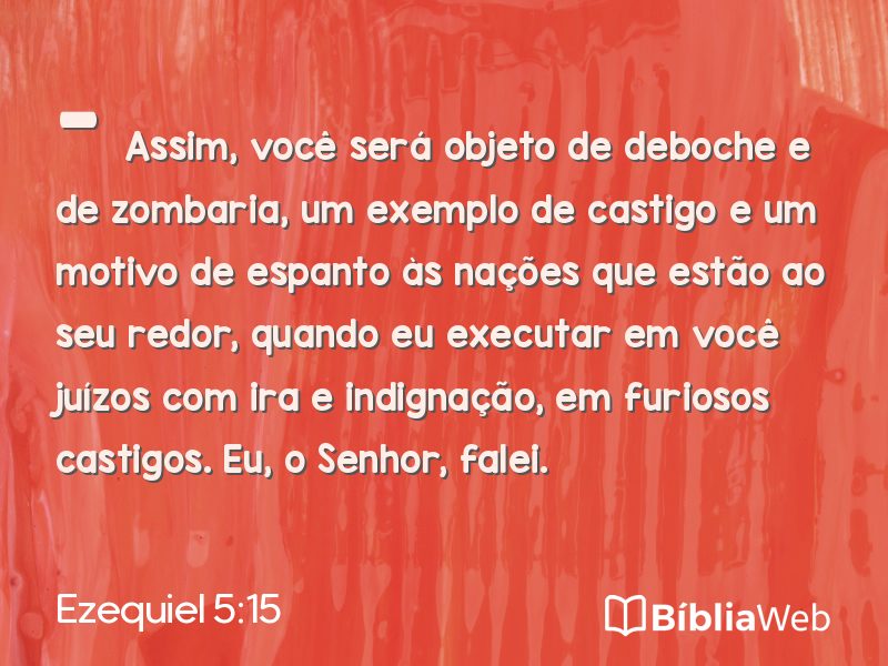 Ezequiel 5:15 em imagem para compartilhar