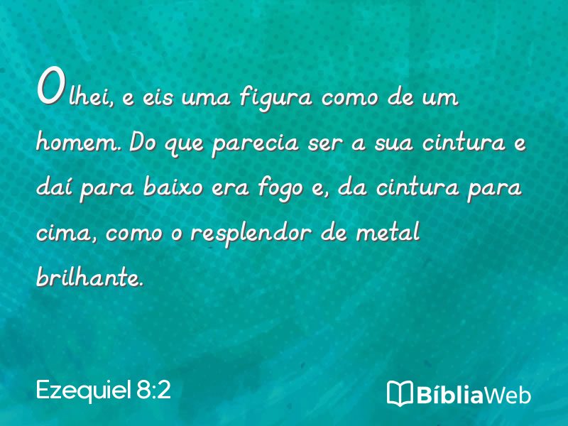 Ezequiel 8:2 em imagem para compartilhar