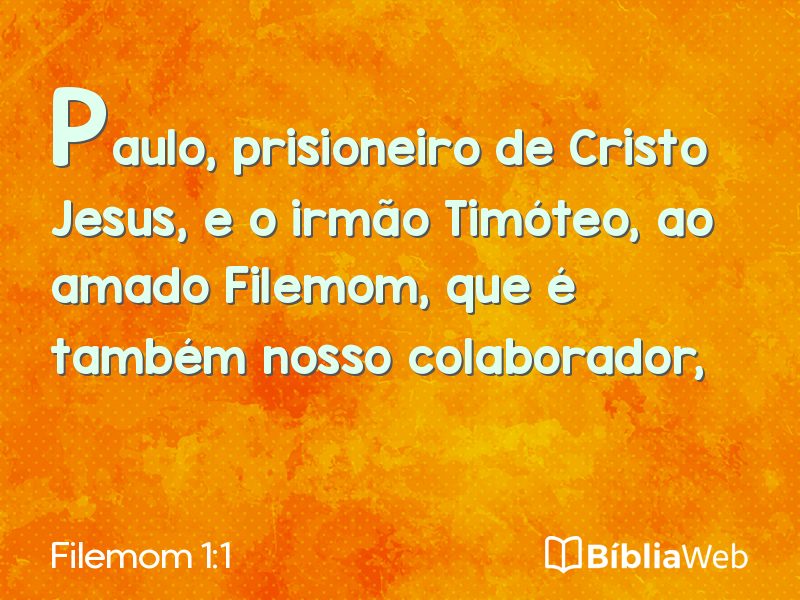 Filemom 1:1 em imagem para compartilhar