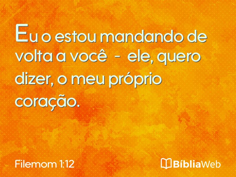 Filemom 1:12 em imagem para compartilhar