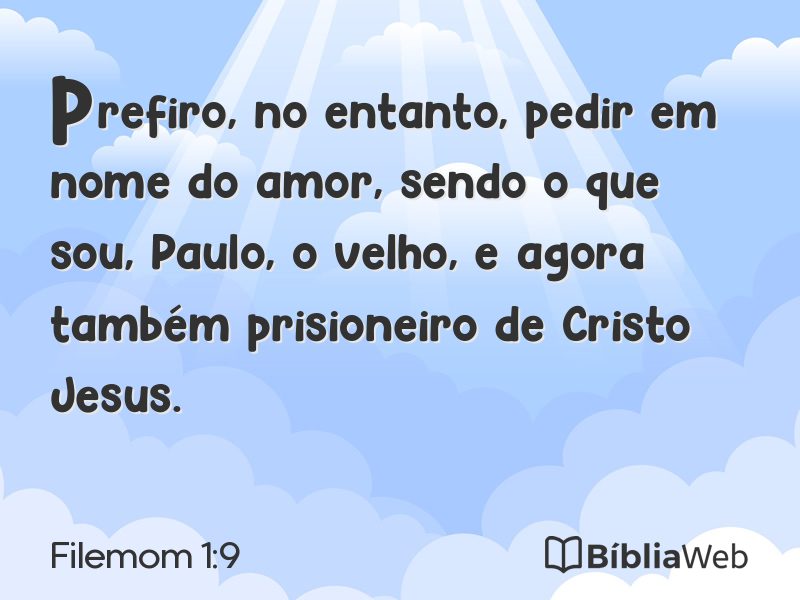 Filemom 1:9 em imagem para compartilhar