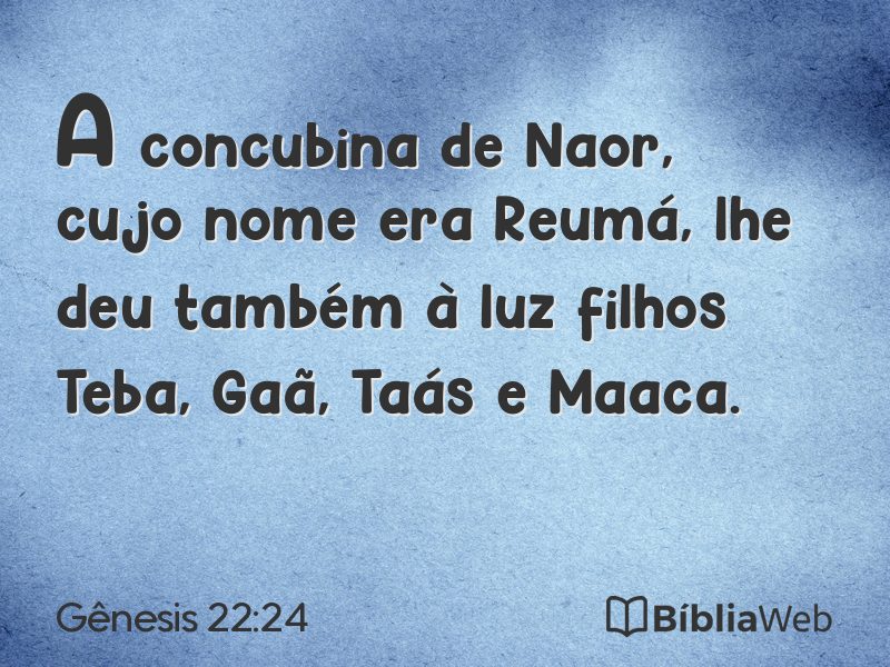 Gênesis 22:24 em imagem para compartilhar