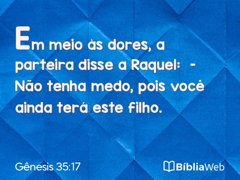 Gênesis 35:17 em imagem para compartilhar