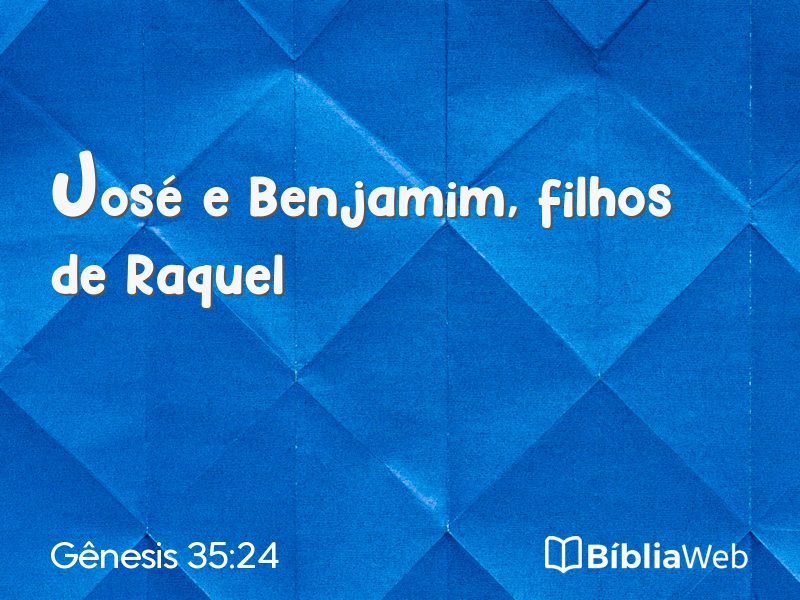 Gênesis 35:24 em imagem para compartilhar