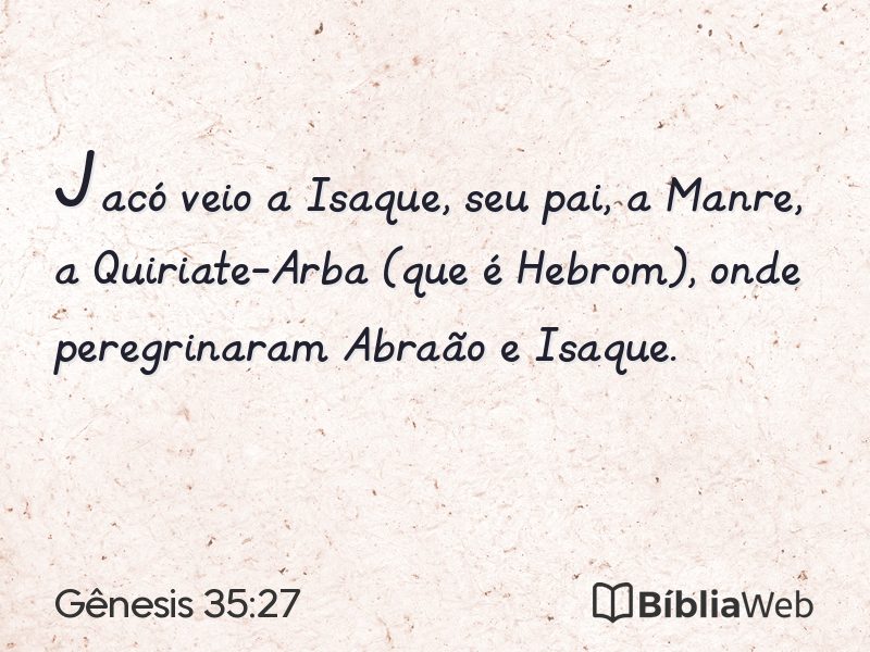 Gênesis 35:27 em imagem para compartilhar