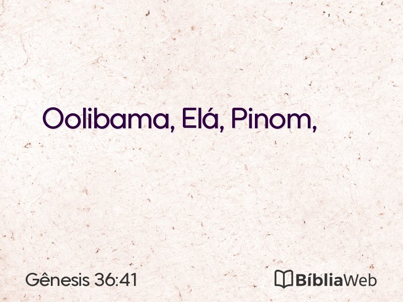 Gênesis 36:41 em imagem para compartilhar