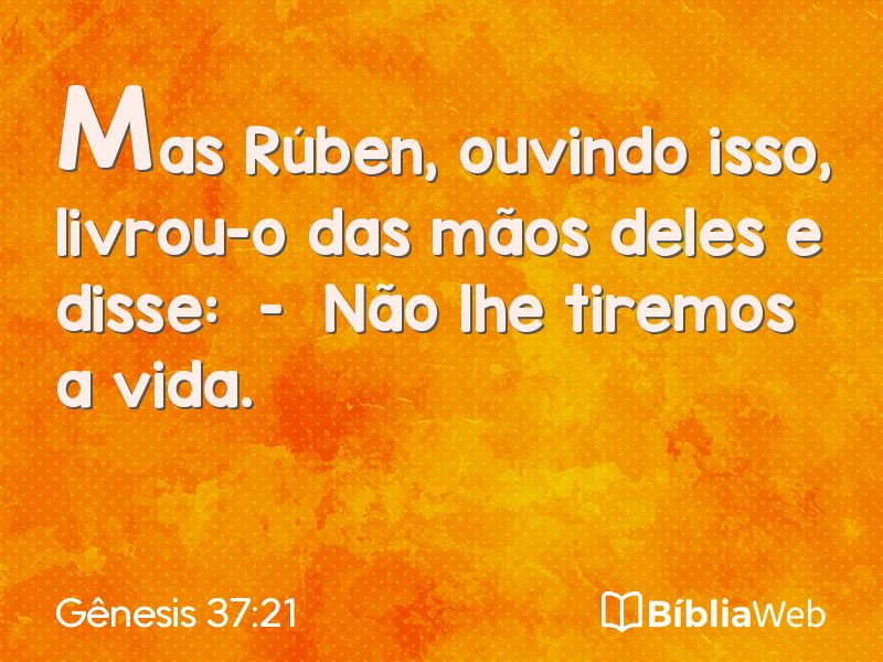 Gênesis 37:21 em imagem para compartilhar