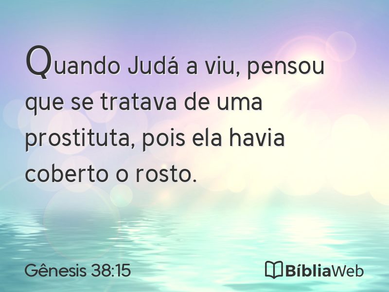 Gênesis 38:15 em imagem para compartilhar