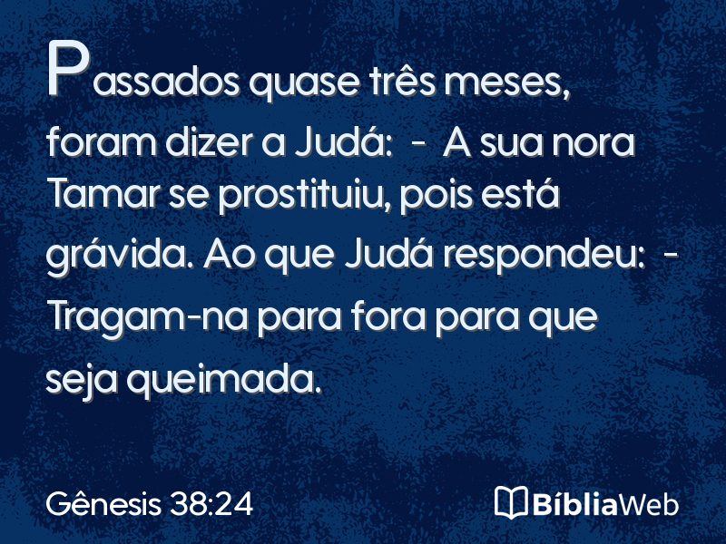 Gênesis 38:24 em imagem para compartilhar