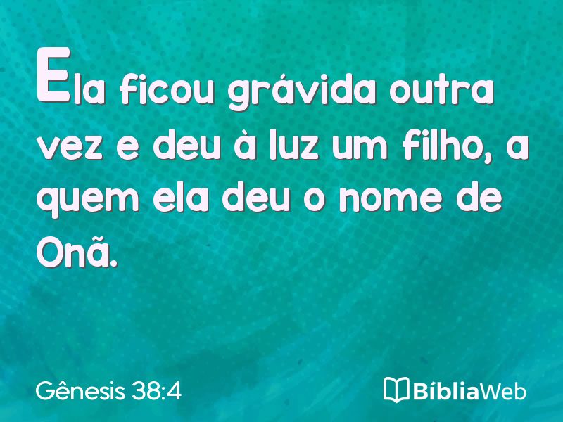 Gênesis 38:4 em imagem para compartilhar