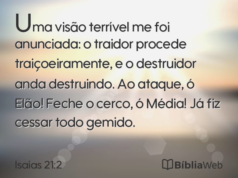 Isaías 21:2 em imagem para compartilhar