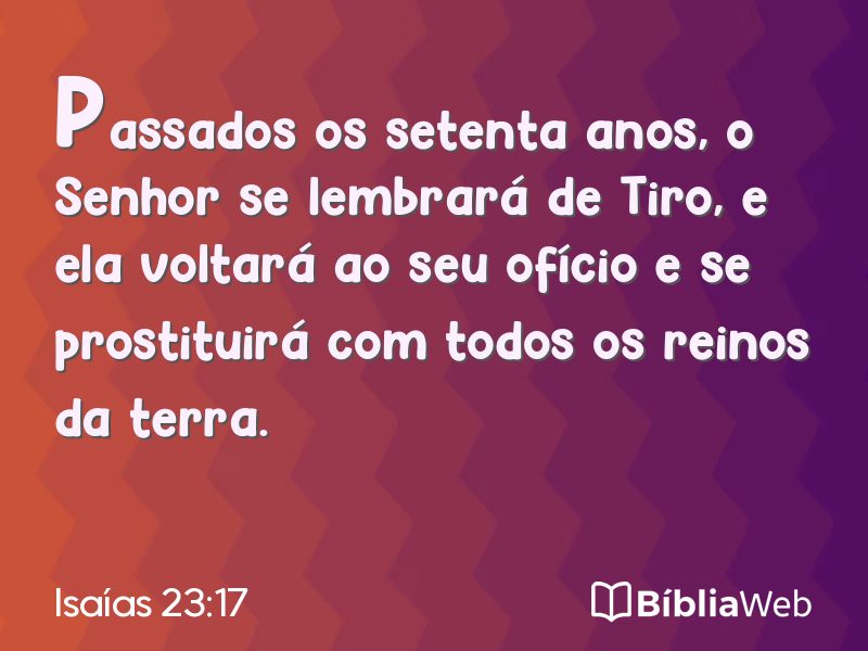 Isaías 23:17 em imagem para compartilhar