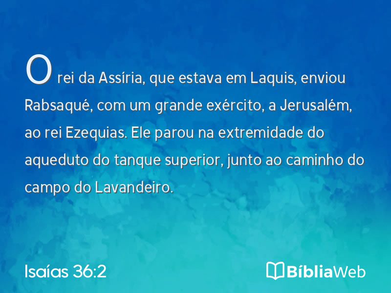Isaías 36:2 em imagem para compartilhar