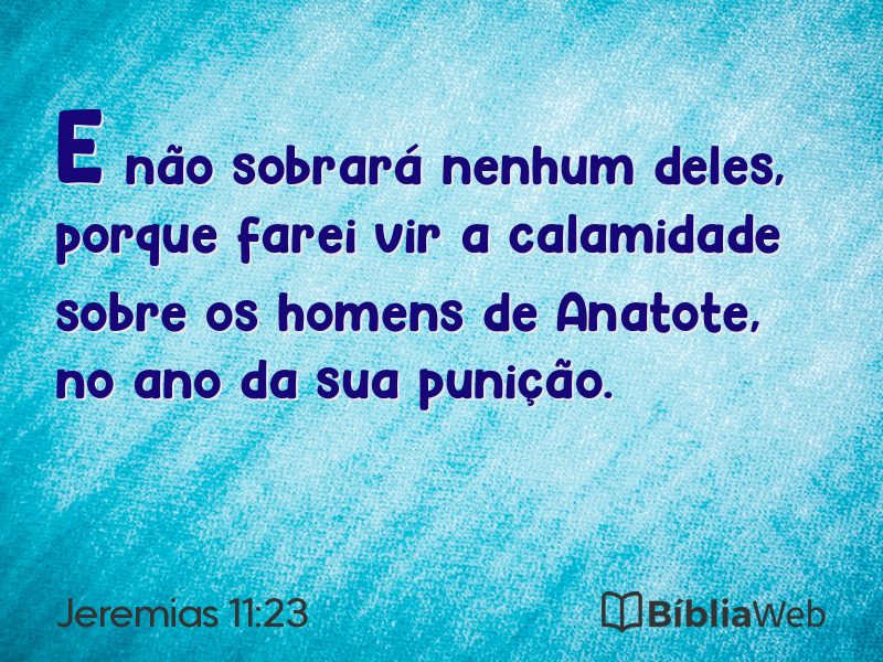 Jeremias 11:23 em imagem para compartilhar