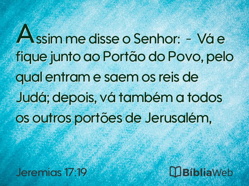Jeremias 17:19 em imagem para compartilhar