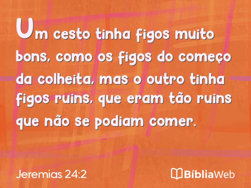 Jeremias 24:2 em imagem para compartilhar
