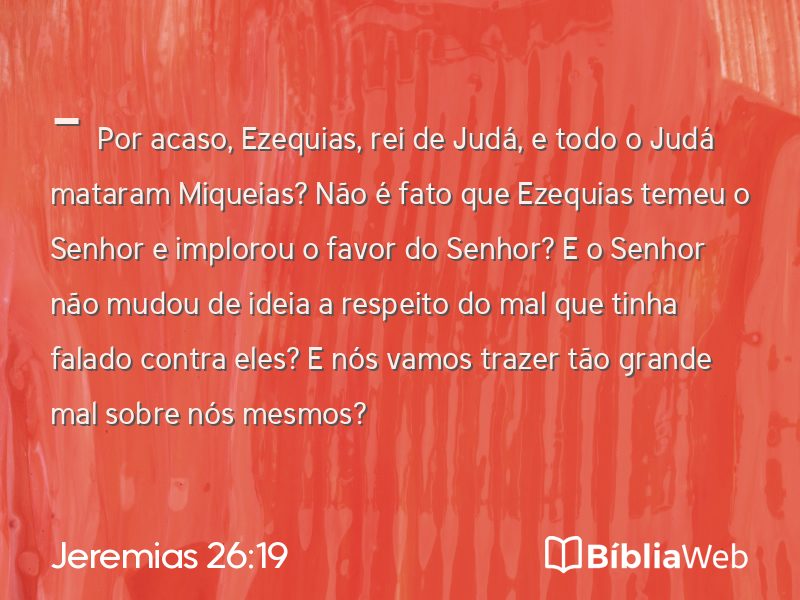 Jeremias 26:19 em imagem para compartilhar