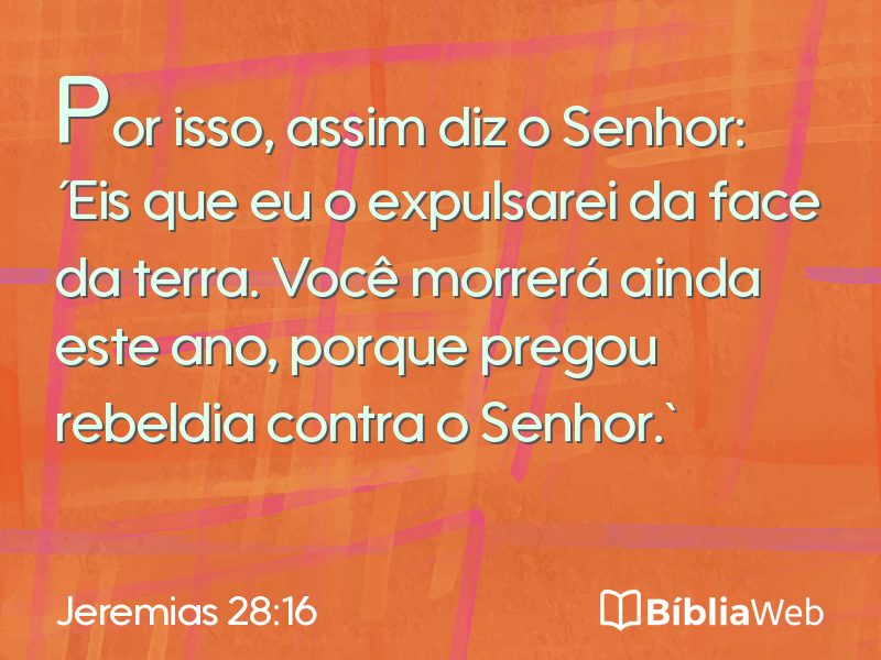 Jeremias 28:16 em imagem para compartilhar