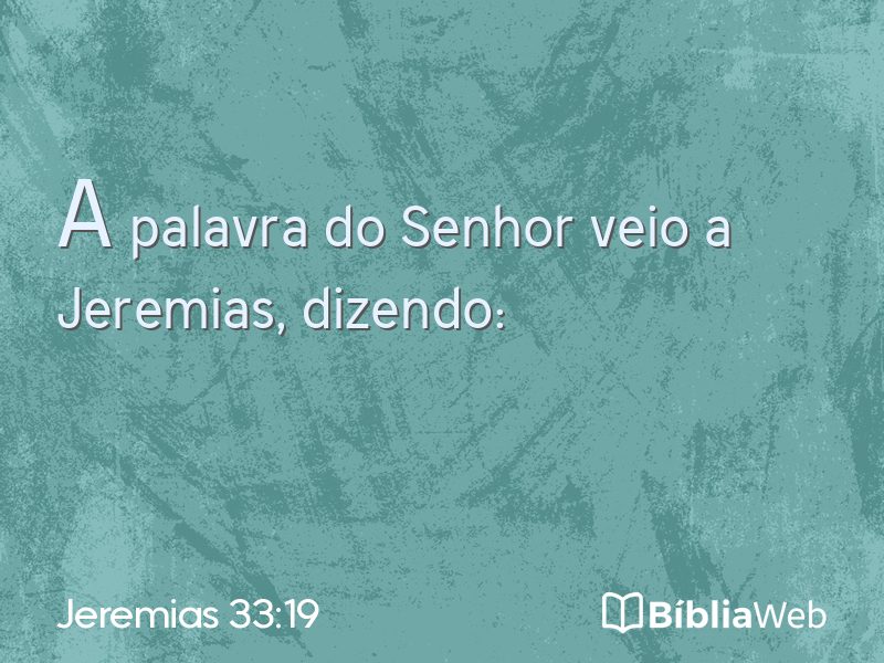 Jeremias 33:19 em imagem para compartilhar