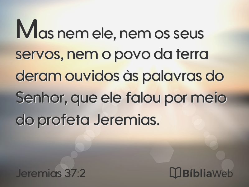 Jeremias 37:2 em imagem para compartilhar