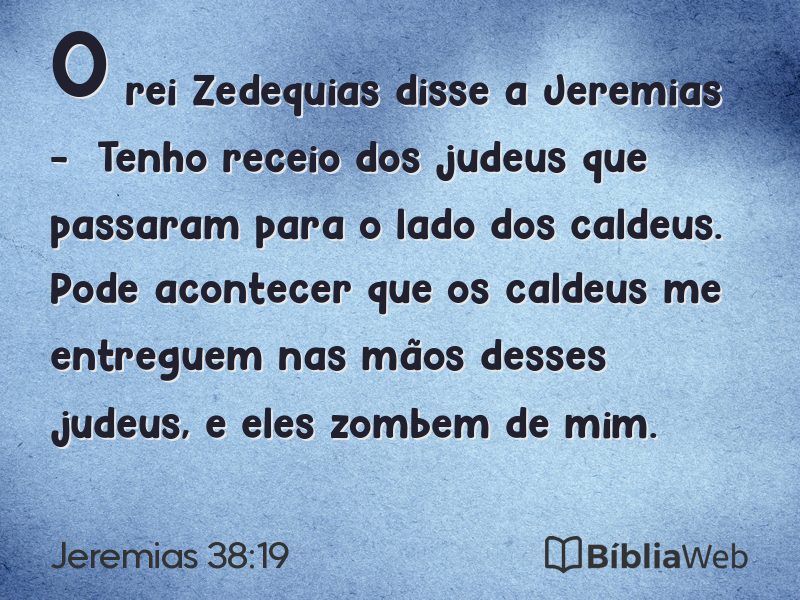 Jeremias 38:19 em imagem para compartilhar