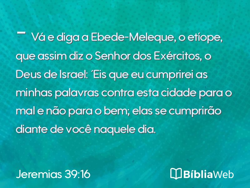 Jeremias 39:16 em imagem para compartilhar