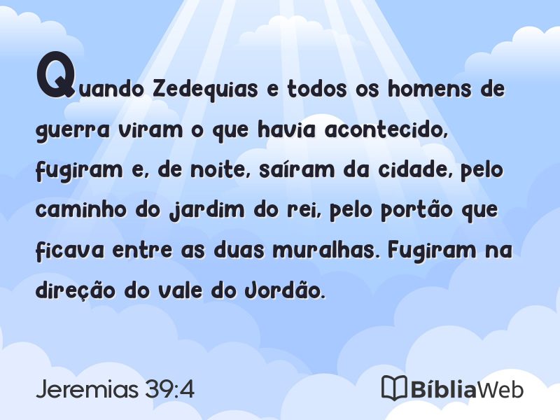 Jeremias 39:4 em imagem para compartilhar