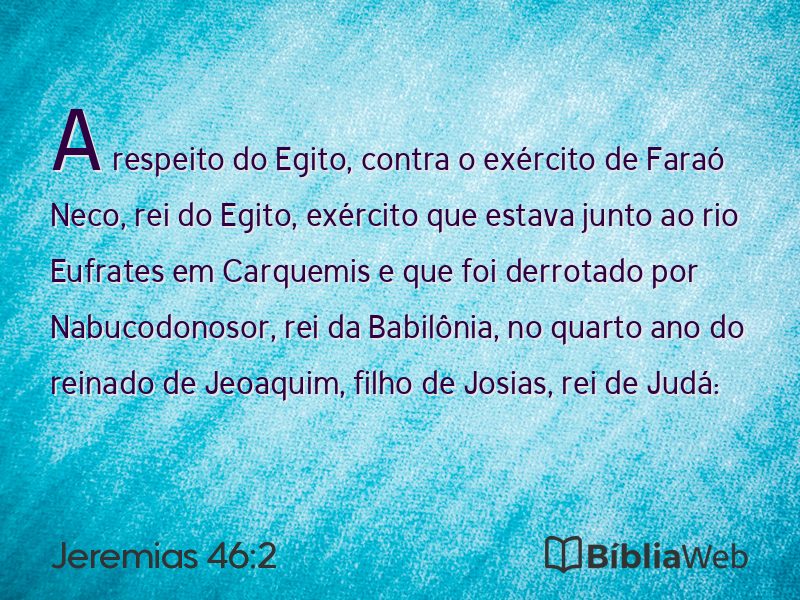 Jeremias 46:2 em imagem para compartilhar