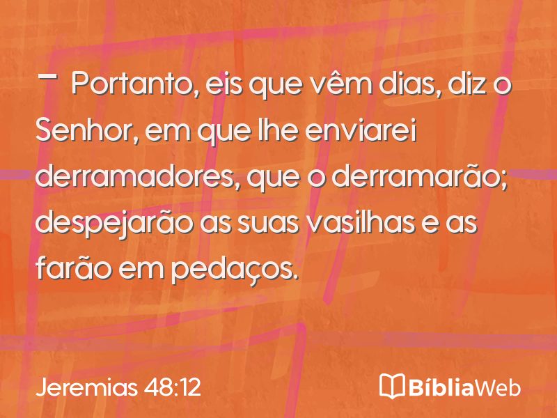 Jeremias 48:12 em imagem para compartilhar