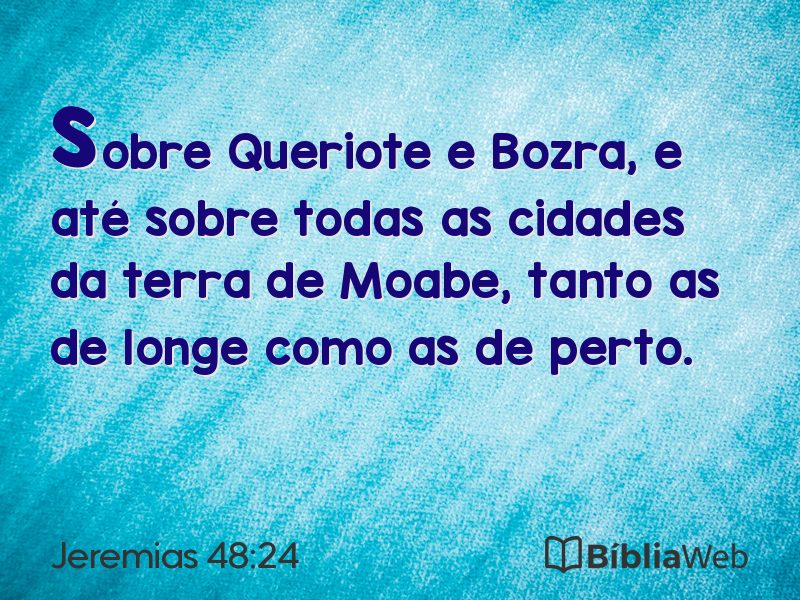 Jeremias 48:24 em imagem para compartilhar