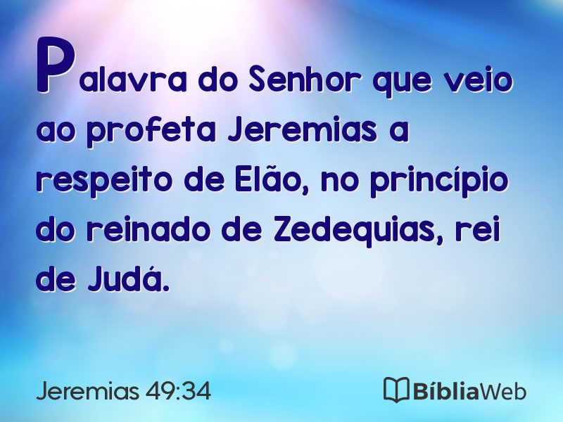 Jeremias 49:34 em imagem para compartilhar