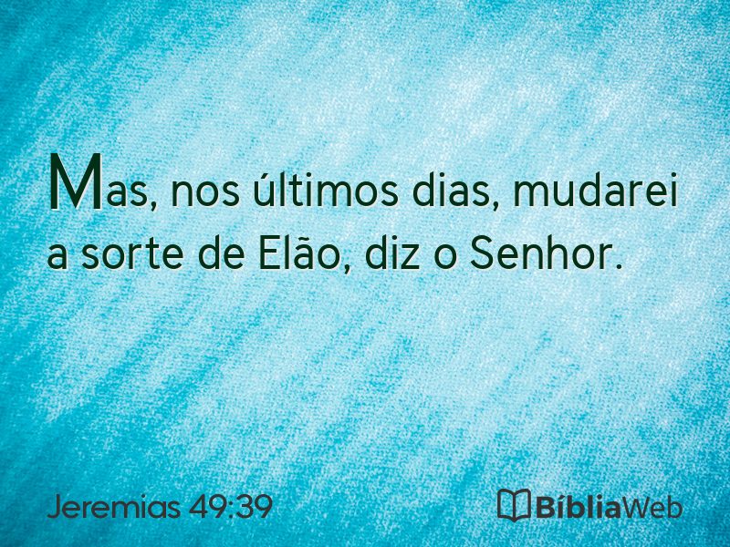 Jeremias 49:39 em imagem para compartilhar