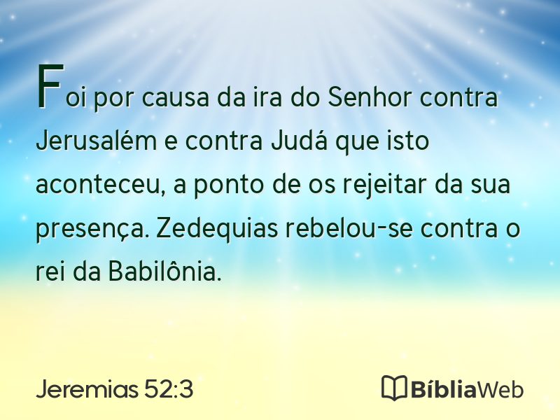 Jeremias 52:3 em imagem para compartilhar