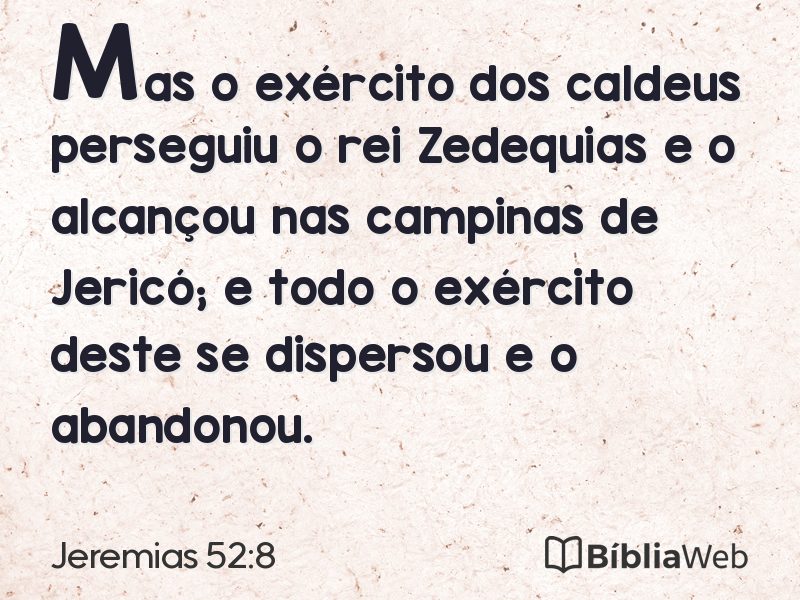 Jeremias 52:8 em imagem para compartilhar