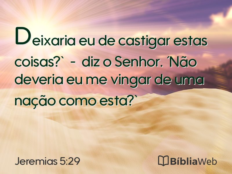 Jeremias 5:29 em imagem para compartilhar