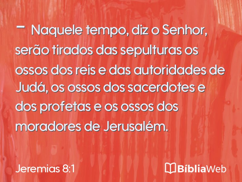 Jeremias 8:1 em imagem para compartilhar