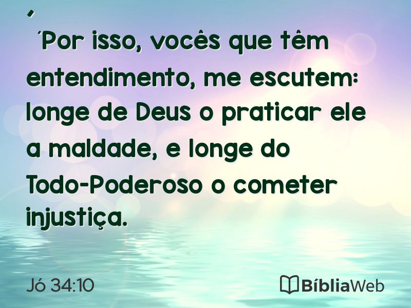 Jó 34:10 em imagem para compartilhar