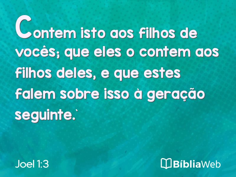 Joel 1:3 em imagem para compartilhar
