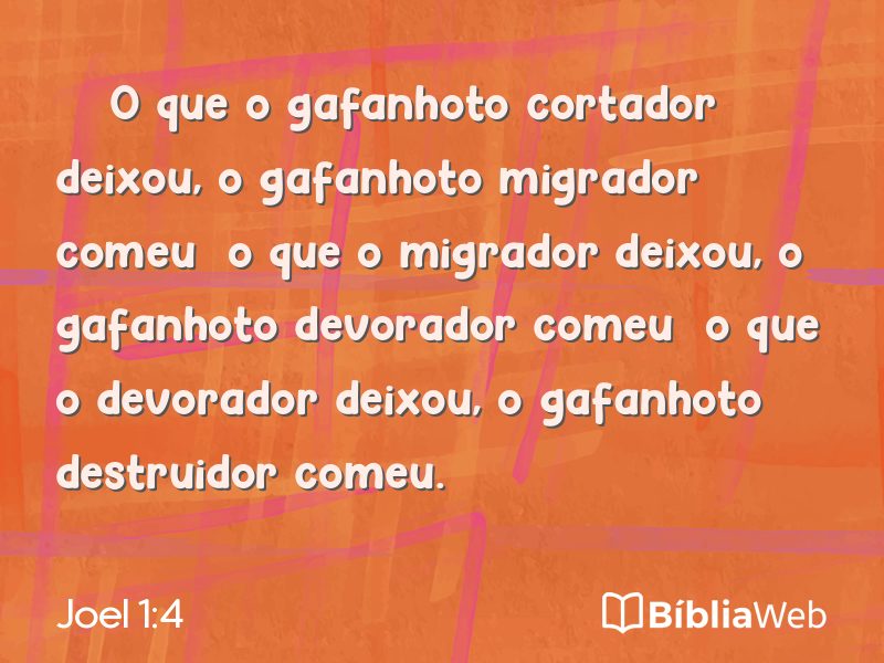 Joel 1:4 em imagem para compartilhar