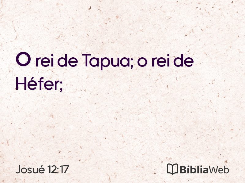 Josué 12:17 em imagem para compartilhar