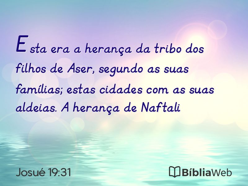 Josué 19:31 em imagem para compartilhar