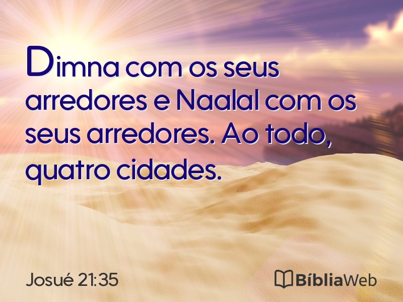 Josué 21:35 em imagem para compartilhar