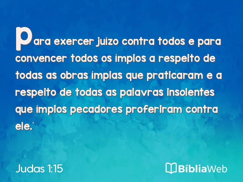 Judas 1:15 em imagem para compartilhar