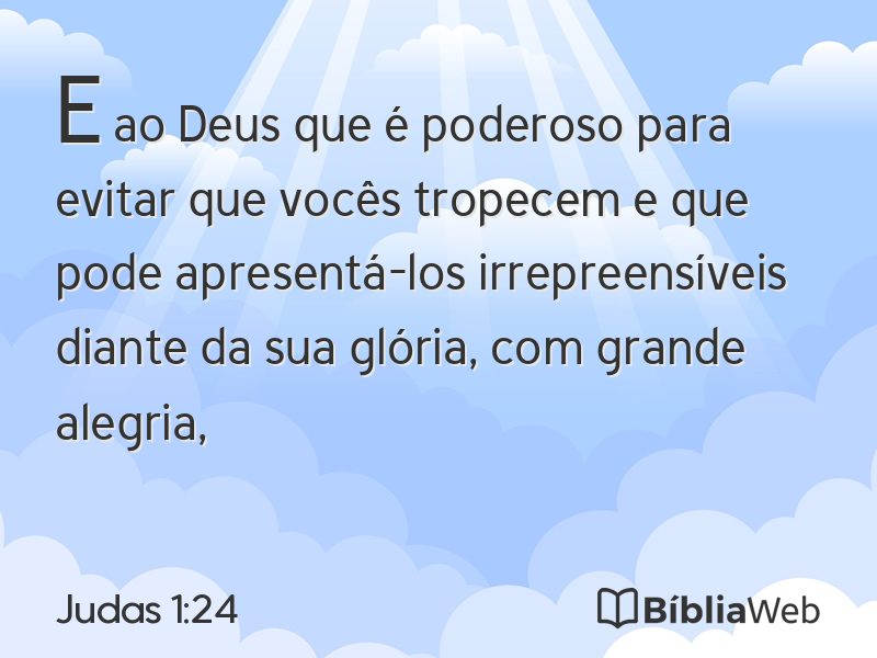 Judas 1:24 em imagem para compartilhar