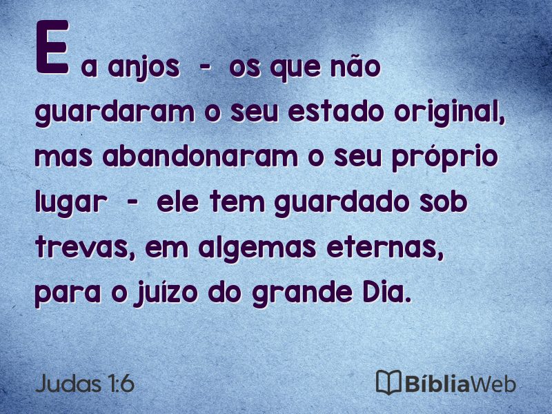 Judas 1:6 em imagem para compartilhar