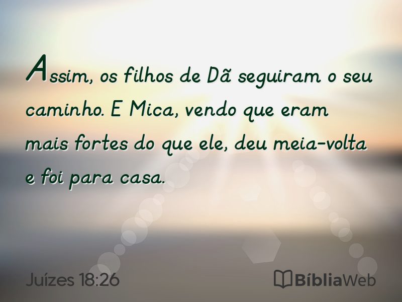 Juízes 18:26 em imagem para compartilhar