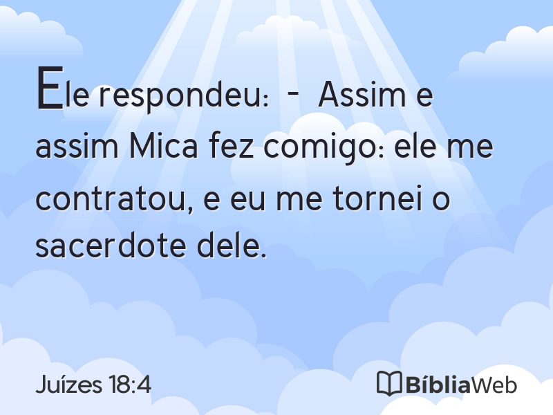Juízes 18:4 em imagem para compartilhar